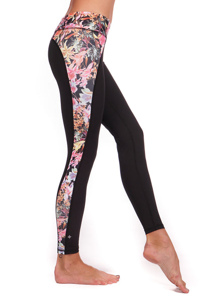 NUX Print On The Side Legging - Love and Sweat Athletic Wear
 - 1