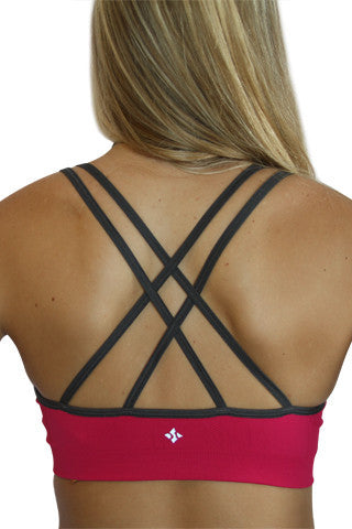 Nux- Strappy Bra - Love and Sweat Athletic Wear
 - 4