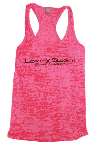 Love and Sweat Burnout Tank Top - Love and Sweat Athletic Wear
 - 2