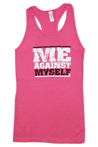 Me Against Myself Tank Top - Love and Sweat Athletic Wear
 - 3