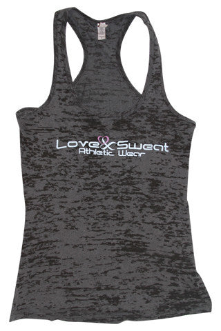 Love and Sweat Burnout Tank Top - Love and Sweat Athletic Wear
 - 3