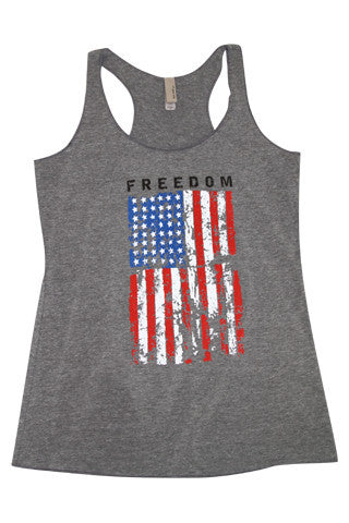 American Flag Hero WOD Tank